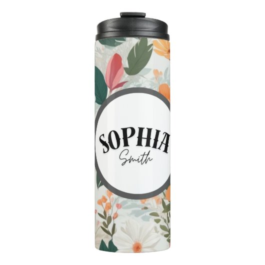 BOUTEILLES ISOTHERMES FLOWERS (Devant)