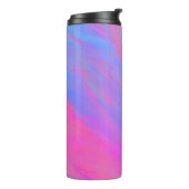 Bouteilles Isothermes Flux Abstrait d'encre néon (Tourné sur la gauche)