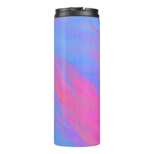 Bouteilles Isothermes Flux Abstrait d'encre néon (Dos)