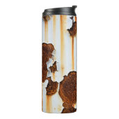 Bouteilles Isothermes Flux de rouille blanche corrompu (Tourné sur la gauche)