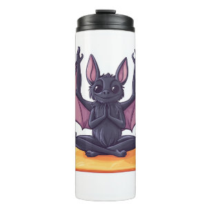 Bouteilles Isothermes Flux de yoga de chauve-souris