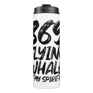 Bouteilles Isothermes Flying Whale 369, Que mon esprit vole