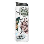 Bouteilles Isothermes Foi : Béni, Pardonné, Sur La Peur (Tourné sur la droite)