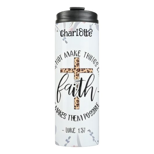 Bouteilles Isothermes Foi : Pas Facile, Mais Possible (Devant)