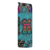 Bouteilles Isothermes Foi : Turquoise, Léopard, Motif (Tourné sur la droite)