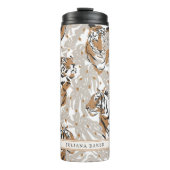 Bouteilles Isothermes Foliage Tiger moderne personnalisé (Devant)