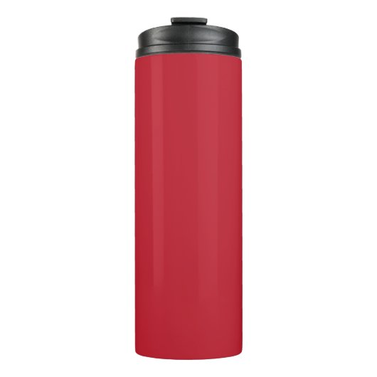 Bouteilles Isothermes Fond Rouge Foncé (Devant)