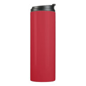 Bouteilles Isothermes Fond Rouge Foncé (Tourné sur la gauche)