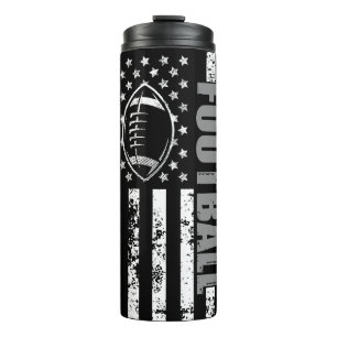 Bouteilles Isothermes Football américain du drapeau