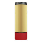 Bouteilles Isothermes Football - Player Silhouette and Ball personalize (Dos)