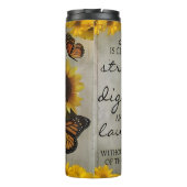 Bouteilles Isothermes Force, Dignité, Avenir : Proverbes 31:25 (Dos)