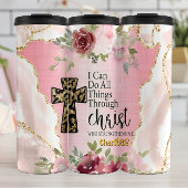 Bouteilles Isothermes Force par le Christ : Croix du léopard