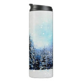 Bouteilles Isothermes Forêt à feuillage persistant avec cordonnier à nei (Tourné sur la droite)