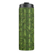 Bouteilles Isothermes Forêt de bambou en vert (Devant)