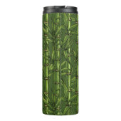 Bouteilles Isothermes Forêt de bambou en vert (Dos)