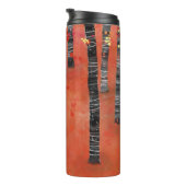 Bouteilles Isothermes Forêt de Birch Tree (Tourné sur la droite)