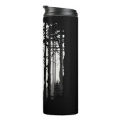 Bouteilles Isothermes Forêt de cerfs faune (Tourné sur la droite)