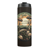 Bouteilles Isothermes Forêt de champignons punk (Devant)
