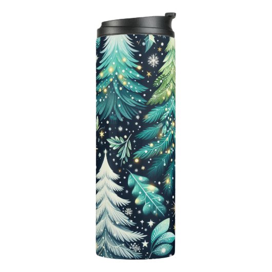 Bouteilles Isothermes Forêt d'hiver (Tourné sur la gauche)