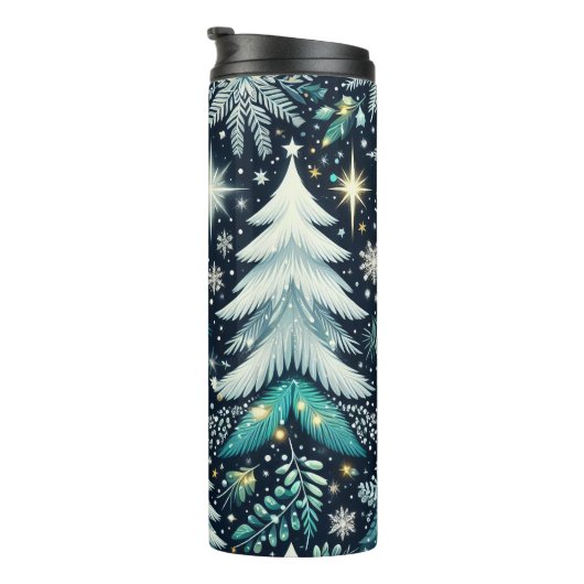 Bouteilles Isothermes Forêt d'hiver (Tourné sur la droite)