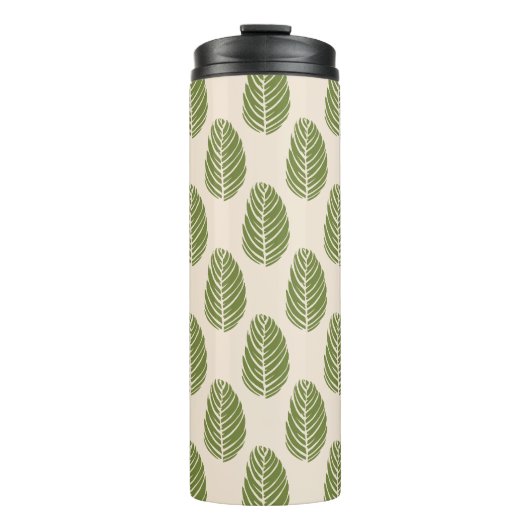 Bouteilles Isothermes Forêt Écho Sable Doux Vert Olive (Devant)