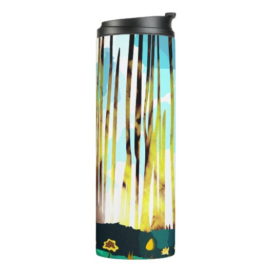 Bouteilles Isothermes Forêt matinale (Tourné sur la gauche)