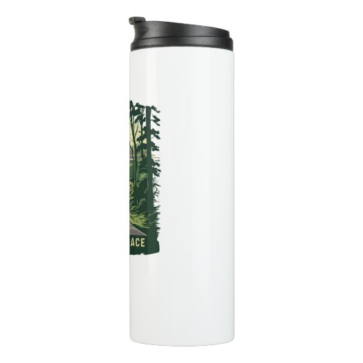 Bouteilles Isothermes Forêt Mississippi de Natchez Trace Parkway (Tourné sur la droite)