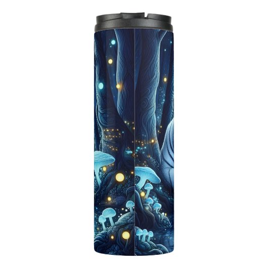 Bouteilles Isothermes Forêt mystique de tigres blancs (Dos)