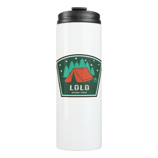 Bouteilles Isothermes Forêt nationale de Lolo Camping Montana (Devant)