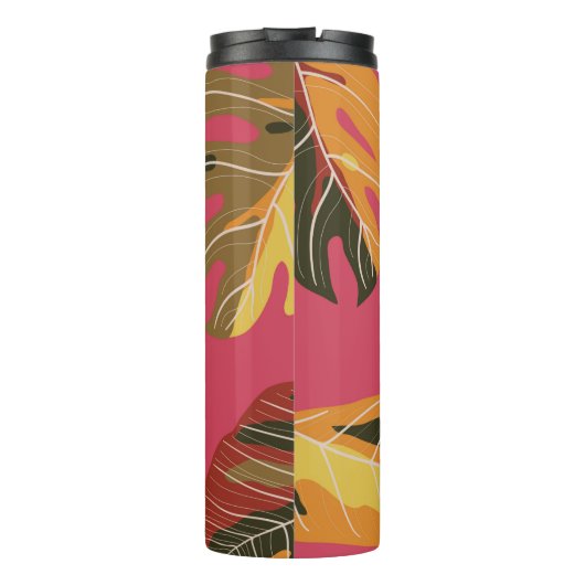 Bouteilles Isothermes Forêt tropicale. Application d'illustration de la (Dos)