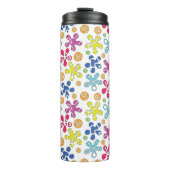 Bouteilles Isothermes Formes de gribouillis abstraites ludiques (Devant)