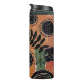 Bouteilles Isothermes Formes et Feuilles de cercles géométriques Abstrai (Tourné sur la droite)