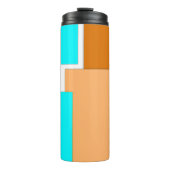 Bouteilles Isothermes Formes géométriques découpées en papier (Devant)