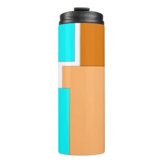 Bouteilles Isothermes Formes géométriques découpées en papier (Devant)