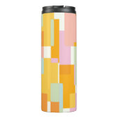 Bouteilles Isothermes Formes géométriques Pastel Modernes Personnalisées (Dos)