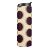 Bouteilles Isothermes Formes globulaires épineuses, teintes marron motif (Tourné sur la gauche)