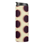 Bouteilles Isothermes Formes globulaires épineuses, teintes marron motif (Tourné sur la droite)