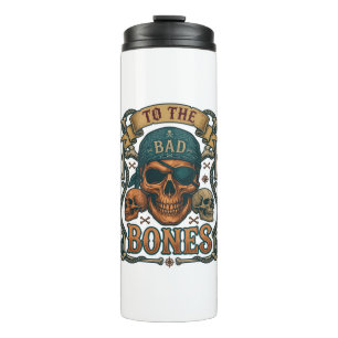 Bouteilles Isothermes Foul Bones Pirate Crâne Bandana Corde Os croisés