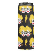 Bouteilles Isothermes Foule de gens drôles, mignon arrière - plan (Dos)