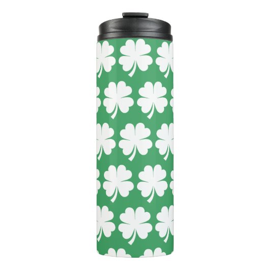 Bouteilles Isothermes Four Leaf Lucky Clover Saint Patrick's Day (Devant)