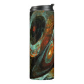 Bouteilles Isothermes Fractionner l'art Abstrait (Tourné sur la gauche)