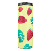 Bouteilles Isothermes Fraise feuille (Dos)