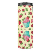 Bouteilles Isothermes Fraises Et Gâteaux (Dos)