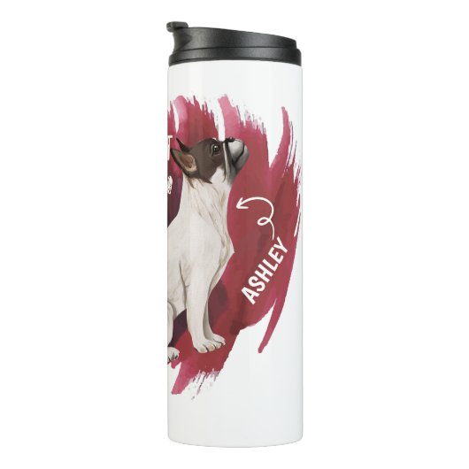 Bouteilles Isothermes Français Bulldog mignon cadeau pour chien papa chi (Tourné sur la droite)