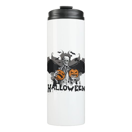 Bouteilles Isothermes Frankenstein Halloween (Devant)