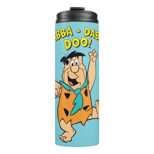 Bouteilles Isothermes Fred Flintstone Yabba-Dabba Doo ! (Devant)