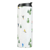 Bouteilles Isothermes Freeride Skieurs alpins Ski illustration Ski (Tourné sur la gauche)