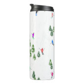 Bouteilles Isothermes Freeride Skieurs alpins Ski illustration Ski (Tourné sur la droite)