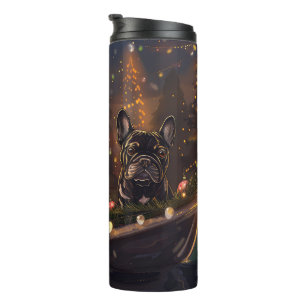 Bouteilles Isothermes French Bulldog Christmas Festive Voyage