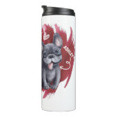 Bouteilles Isothermes French Bulldog mignon cadeau pour chien papa chien (Tourné sur la droite)